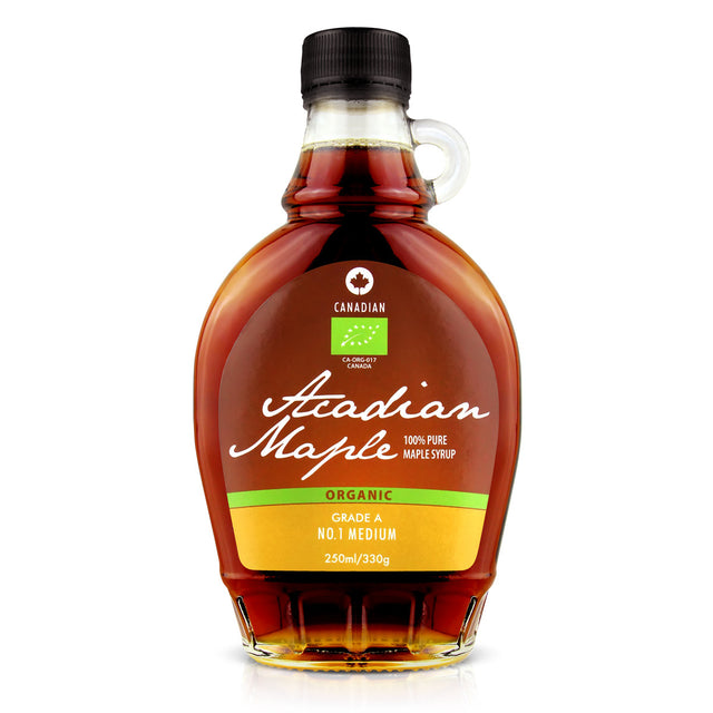 Acadian Organic Pure Maple Syrup No.1 Medium - 250ml