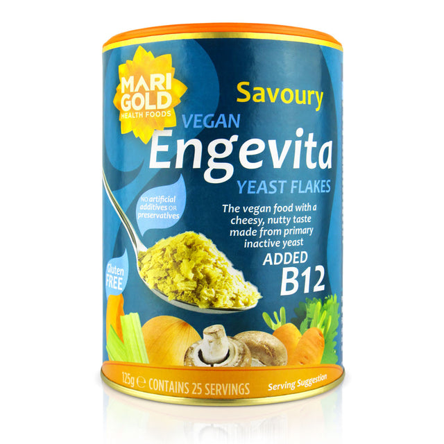 Marigold Engevita Nutritional Yeast Flakes With Vitamin B12 - 125g