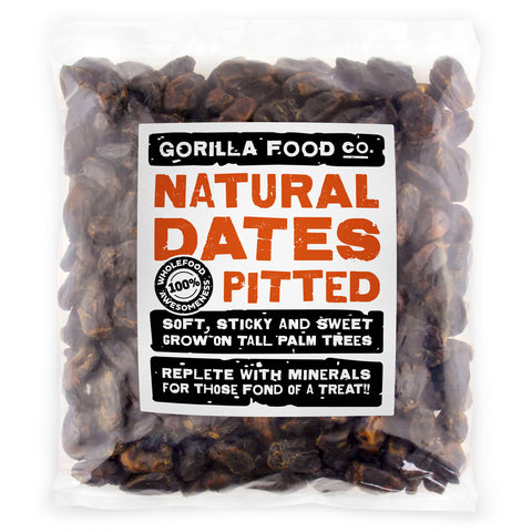 Gorilla Food Co. Natural Dates Whole Pitted