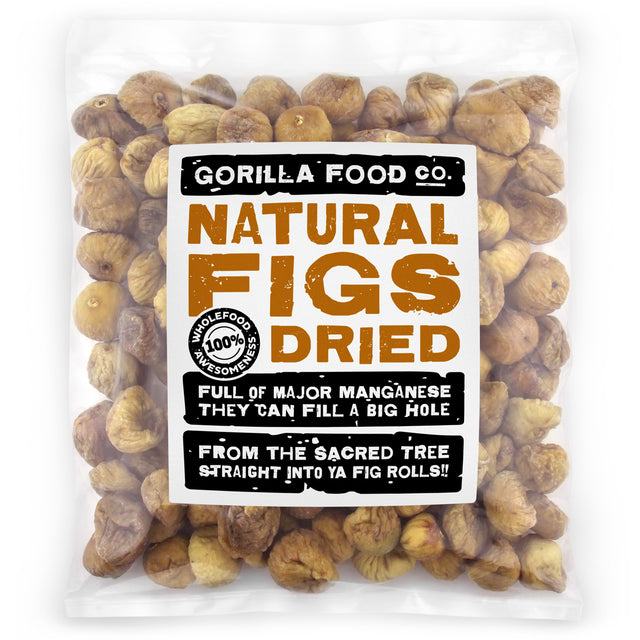 Gorilla Food Co. Natural Whole Dried Figs