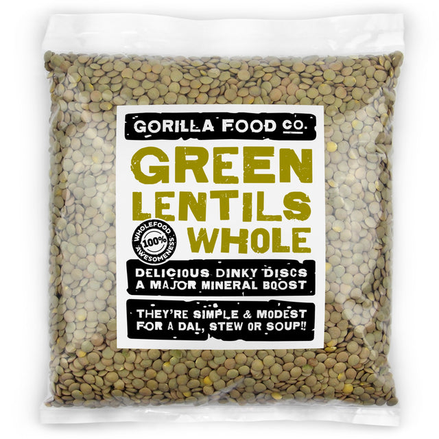 Green Lentils Whole Dried
