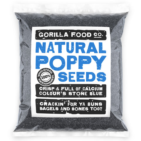 Natural Poppy Seeds Blue